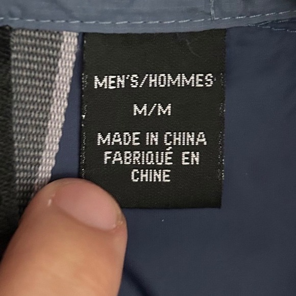 Mountain Hardwear Men's Blue Puffer Vest 650 Down Insulated Zip Front Pockets - Picture 4 of 11